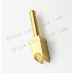 Conjuntos de ferramentas de borda de couro pontas de ferro de solda lineer afiação creaser cabeça de bronze para artesanato de couro diy vincar e vedação polimento - Image 5