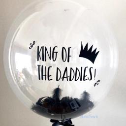 Balão personalizado adesivo para festa de aniversário decoração, nome DIY, terno do dia das mães, apenas adesivo, ouro e preto, 18 em, 24 em, 1pc - Image 4