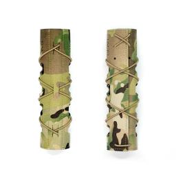 Silenciador tático para airsoft, nylon capa proteção, manga escudo térmico, acessórios de caça, 7,7 "/5,5" - Image 2
