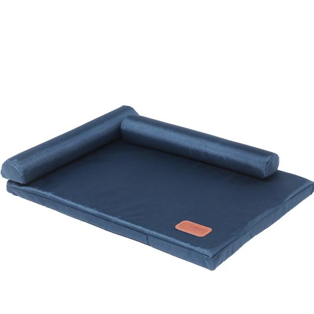 Colchão impermeável para pets com capa removível e macia para cães e gatos