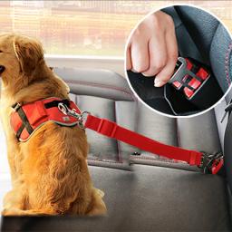Cinto de segurança do carro para Pet, Arnês, Restraint, Chumbo, Trela, Viagem Clip, Cães Suprimentos, Acessórios de Viagem - Image 4