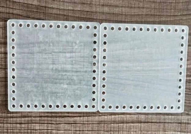 Conjunto de 2 Moldes de Forma Animal em Acrílico Claro de 13cm para Saco de Malha – Diversas Opções de Tamanho