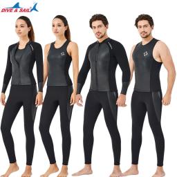 Calças de neoprene para homens e mulheres, manter quente para aeróbica aquática mergulho, surf, natação, mergulho, caiaque, 1,5mm, 2mm, 3mm - Image 5