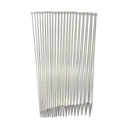 Agulhas de crochê retas de aço inoxidável, 2-8mm 25cm/35cm, agulhas de tricô, gancho, suéter diy, acessórios de tecelagem para ferramentas de tricô - Image 6