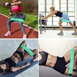 1 peça de faixa de borracha elástica fitness yoga resistência terno hip expansor esportes ginásio equipamentos fitness senhoras treino em casa - Image 6
