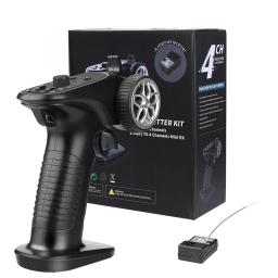 TX4 2.4GHz 4CH Controlador de transmissor de sistema de rádio Controle remoto com receptor para barco de carro RC - Image 1