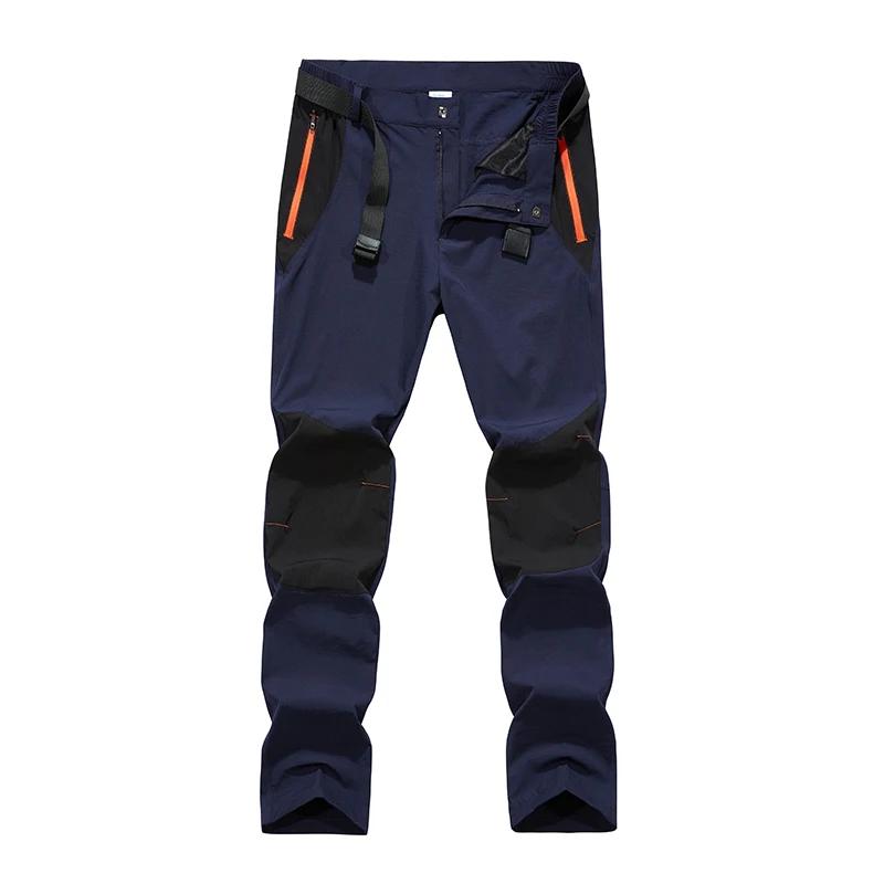 Calça exterior masculina de secagem rápida, calça esportiva casual para caminhada, escalada de montanha, calça impermeável, primavera, verão - Image 1