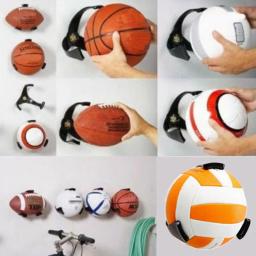Garra De Bola Parede Pendurado Basquete Futebol Futebol Rack De Armazenamento Bolas Suporte De Exibição - Image 2