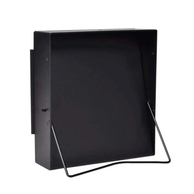 Captador de Pelotas de Metal para Tiro - Alvo Quadrado 14x14cm para Treinamento em Ambientes Internos e Externos
