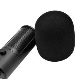 1pc windscreen microfone esponja à prova de vento mic capa filtro de espuma para razer seiren x handy recorder pára pops - Image 3