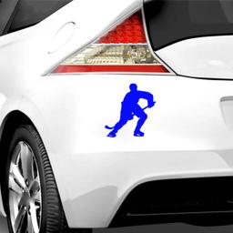 14.5*15.2cm patinação esporte jogador de hóquei vinil decalque do carro adesivo para carros adesivos e decalques engraçado - Image 2