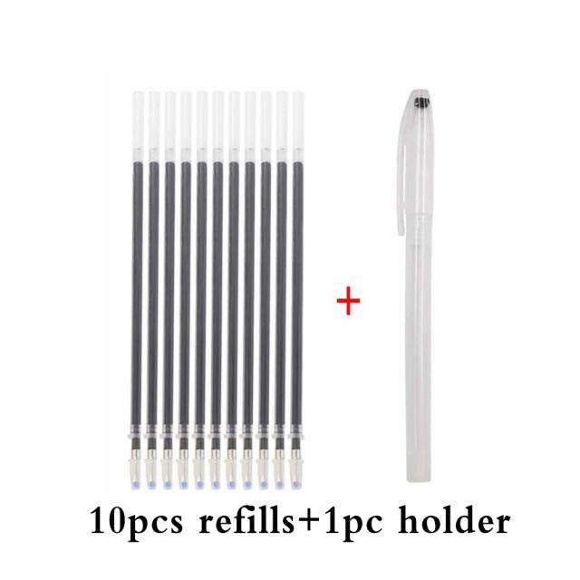 Conjunto de 10 Canetas de Tinta Apagável para Acolchoar Tecido em Artesanato e DIY de Costura