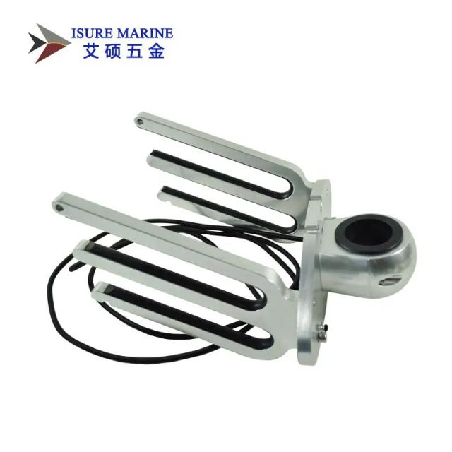 Suporte de Torre para Wakeboard em Barco de Alumínio Marinho com Rack para Pranchas de Água
