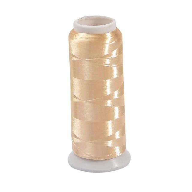 Linha de Seda para Bordado em Diversas Cores - Fio Único em Espiral para Projetos DIY de Costura
