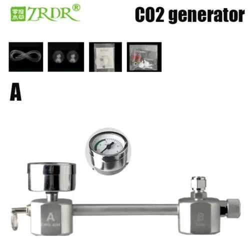 Kit Completo de Regulador de CO2 para Aquário: Solenoide, Contador de Bolhas e Reator Difusor para Tanques de Peixes e Plantas