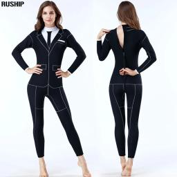 Roupa de mergulho unissexo, Conjunta, À prova de frio, Aquecimento, Individualizada, Roupa ocidental, Novo, 3mm - Image 2