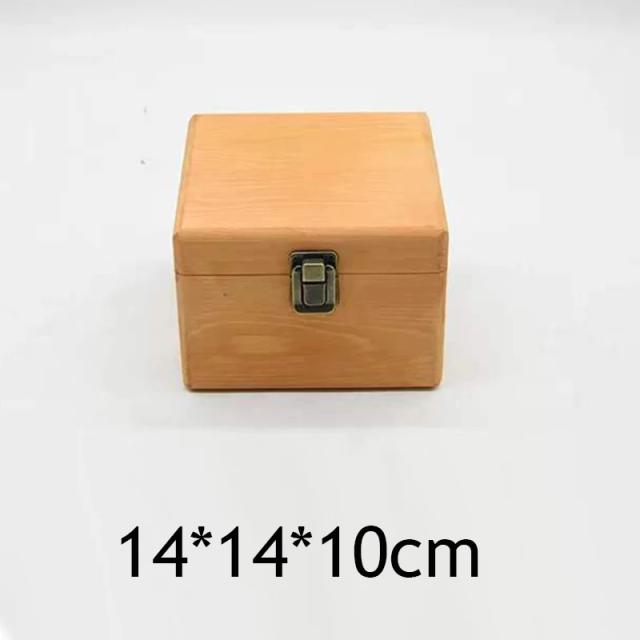 Caixa de Armazenamento de Jóias em Bambu: Elegante, Compacta e Perfeita como Presente