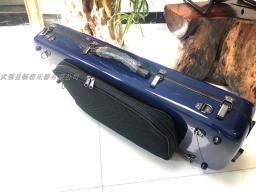 Capa de viola ajustável, azul/preto/branco, 15-17 ''viola, com suporte para dois laços - Image 1