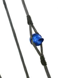 Arco composto para tiro com arco peep sight, acessórios de caça ao ar livre de alumínio com invólucro de 45/37 graus, 1 peça - Image 3