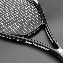 Raquete de tênis para adultos, de liga de carbono, de alta qualidade, tiras, raquete de tênis, masculino e feminino - Image 4