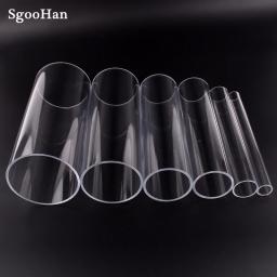 Tubo de acrílico transparente para aquário, 1 peça, o.d, 50 ~ 110mm, abastecimento de água, jardim doméstico, diy, acessórios de rega, 32cm - Image 1