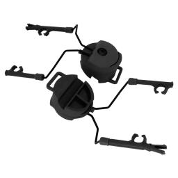 Comtac fone de ouvido capacete suporte arco ferroviário adaptador para airsoft militar tiro redução ruído comtac i ii iii fone tático - Image 3