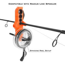 Kastking radius line spooler compacto durável abs linha de pesca ferramenta de spool para bobinas de fiação e linha de carretéis de fundição - Image 6