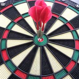 FUN-Electronic Dart Board Set para adultos e crianças, jogo multiplayer, dardo macio, casa, interior, fitness - Image 5