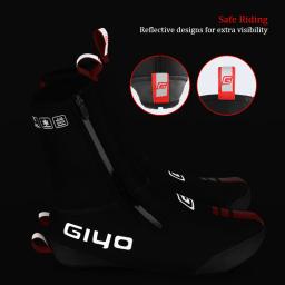 Sapatos térmicos de neoprene para ciclismo, Capas de bota de ciclismo impermeável, MTB Shoe Covers para bicicleta, Botas quentes para inverno - Image 4
