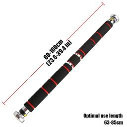 Porta ajustável Horizontal Bares Workout Ginásio Chin Up Formação Bar Esporte Fitness Equipamentos Fitness Indoor Wall Punching Grátis - Image 2