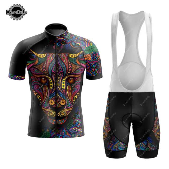 Conjunto Masculino de Ciclismo: Jersey e Shorts Bib com Almofada 9D Gel Respirável para Mountain Bike no México