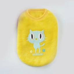 Gato do animal de estimação traje pequeno cão roupas para animais de estimação macio vestuário acolhedor pequeno filhote de cachorro cão casaco para coelho furão chihuahua pequenos animais colete - Image 4