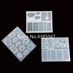 Molde de silicone líquido, 12 designs, para fazer joias pedant, diy, artesanato, moldes de resina exoxicida, ferramentas de joias, 1 peça - Image 5