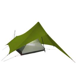 Flame's creed-ultraleve barraca de acampamento para 1 pessoa, 3 temporada, chuva e mosca, 20d, material de nylon, para exterior - Image 2