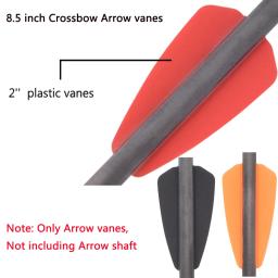 Besta e Besta Arcos, TPU Arcos Caça Acessórios, 3 Cores, Nota Não incluindo Arrow Shaft, 2 polegadas, 60 pcs, 100pcs - Image 2