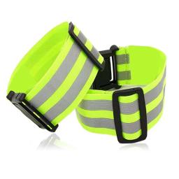 Braço reflexivo de segurança ajustável Wrist Band Belt, cinta esportiva, corrida noturna, cintura, tornozelo, elástico - Image 2