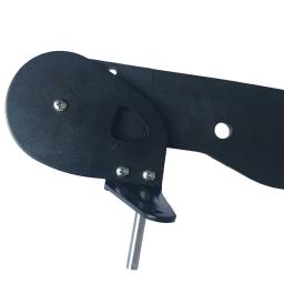 Leme canoa caiaque barco cauda leme direção pé controle canoagem cauda caiaque caiaque sistema direção plástico kit fivela clip - Image 4