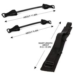 Aptidão bounce trainer puxar corda basquete futebol corrida vertical saltar treinador faixas da resistência pernas força agilidade trem - Image 5