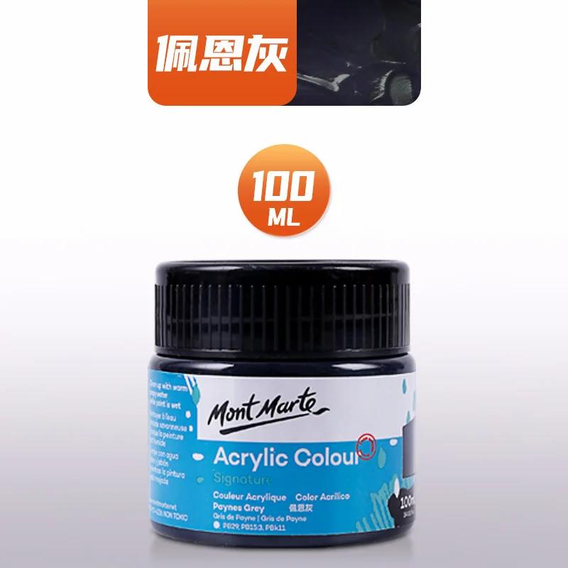 De metal fluorescente cor Acrílico Tintas Arte Artesanato Pintura Desenho Pigmento Fosco Brilho Fluxo À Prova D' Água Cor da Pintura de Óleo 100ml - Image 1