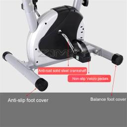 Equipamento fitness para exercícios em casa e ciclismo, tela de led, fitness, treino de musculação - Image 5