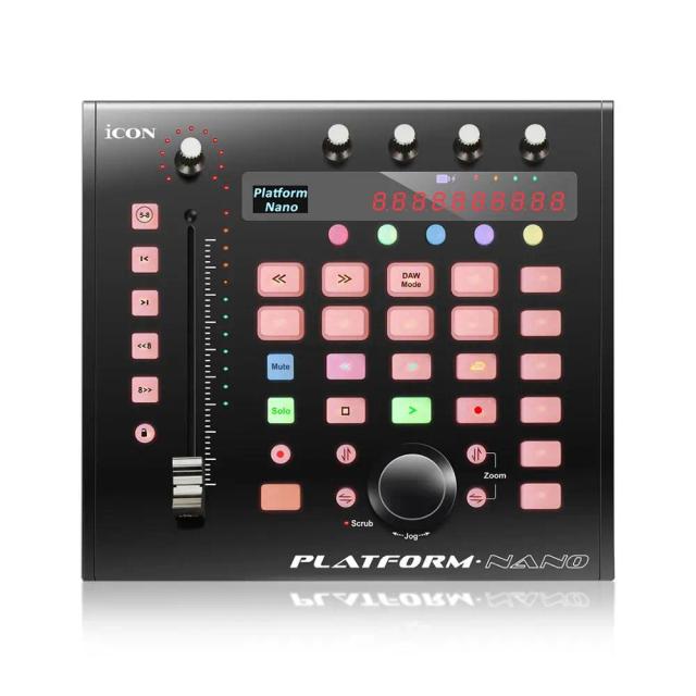 Controlador DWD Portátil com Fader Motorizado, Conexões USB MIDI e Áudio - Ideal para Estúdios e Engenharia de Som
