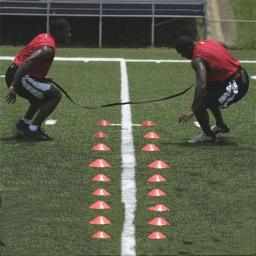 Banda de Resistência para Reação de Velocidade, Assist Treinamento, Cintura, Banda para Futebol, Beisebol, Basquete, Voleibol, Futebol, Agilidade e Defesa - Image 3