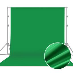 2*3m tela verde pano de fundo de fotografia de estúdio poliéster-tecido de algodão para foto de produtos - Image 5