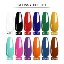 Arte clavo 8ml gel unha polonês fosco base superior casaco led embeber fora preto branco nova chegada verniz híbrido arte do prego maincure polonês - Image 3