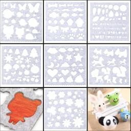 Criativo Agulha Sentiu Mold Set, Artesanato Prático, Estêncil Artesanal Durável DIY, Ferramentas De Feltragem De Lã, Acessórios De Costura, 7Pcs - Image 6