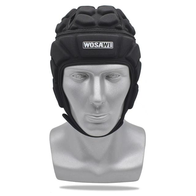 Capacete EVA Chapelaria Antichoque para Rugby, Futebol e Goleiros - Unisex para Jovens e Adultos