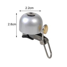 Sino redondo vintage para bicicleta, sino alto e claro com som, acessórios para bicicleta para adultos e crianças, peças de reposição - Image 5