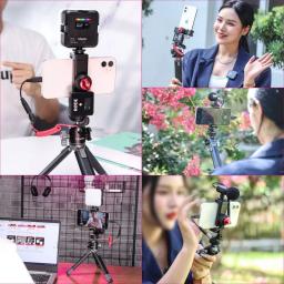 Ulanzi-ST-27 Metal Vertical Shooting Phone Mount Holder, Clip com Cold Shoe para Live, Wireless Go, Microfone, Luz de Vídeo, Vlog - Image 6