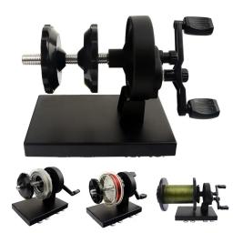 Enrolador de linha de pesca portátil, bobinador de linha de pesca, máquina enroladora de mesa, velocidade variável, enrolador de rebobinagem com ventosa mágica, 1 peça - Image 1