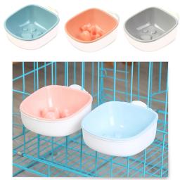 Pet pendurado tigela gatos cães gaiola alimentador fixo fácil limpeza filhote de cachorro anti choke alimentos de alimentação lenta tigelas gatinho água potável prato - Image 3